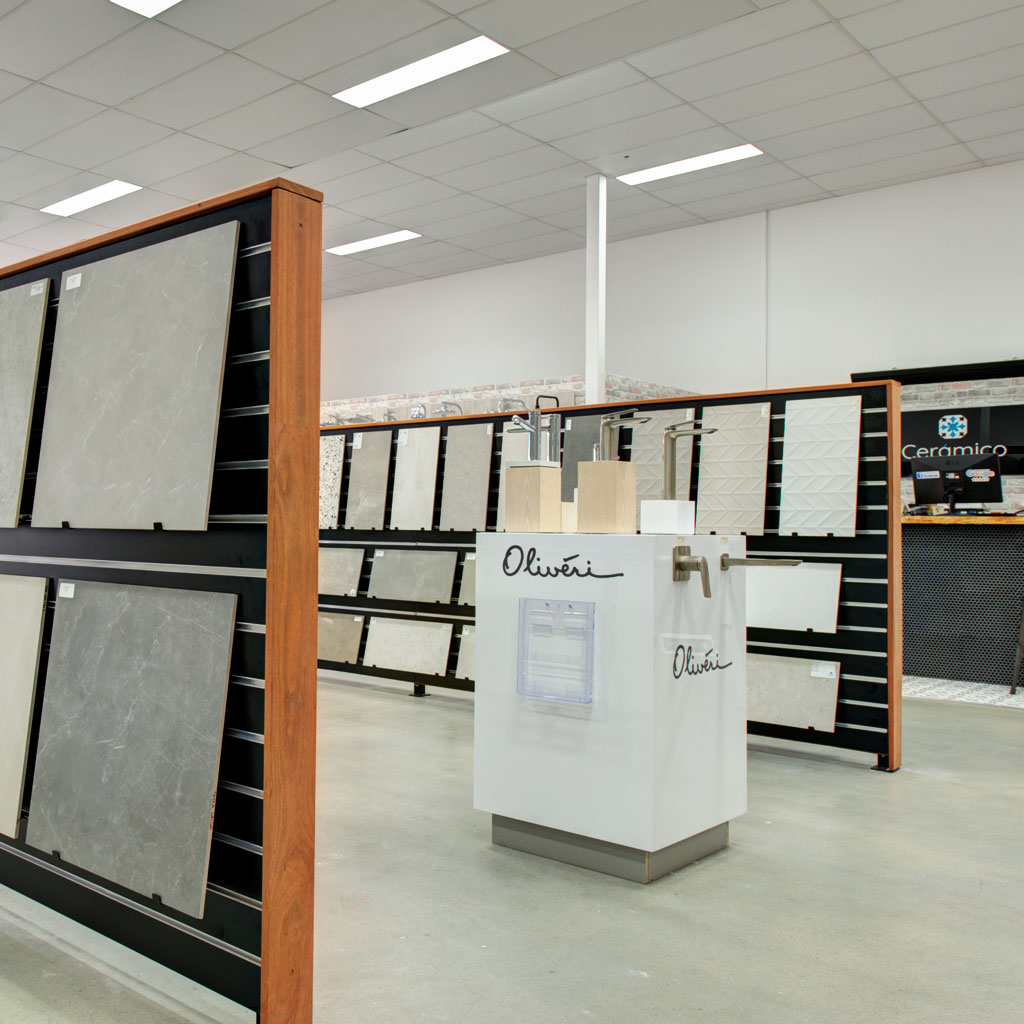 Wall & Floor Tile displays at Ceramico Tiles & Bathrooms Perth WA