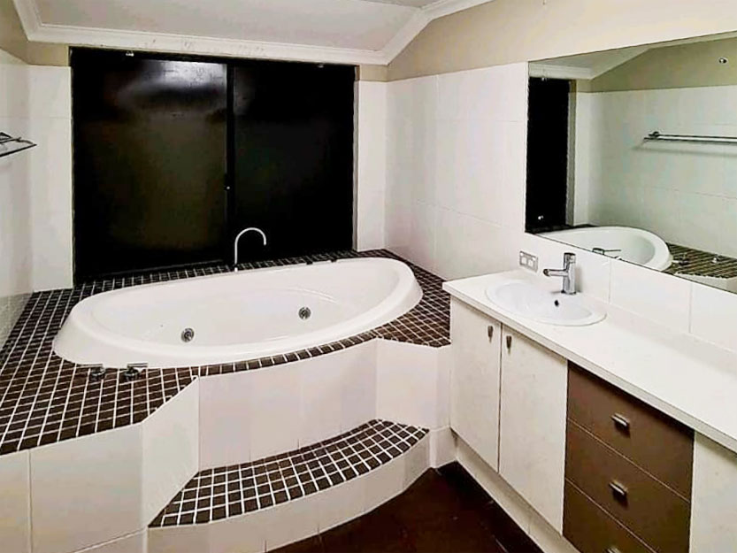 Before Photo of Bathroom Renovation by Ceramico Tiles & Bathrooms Perth WA