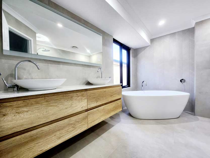 After Photo of Bathroom Renovation by Ceramico Tiles & Bathrooms Perth WA