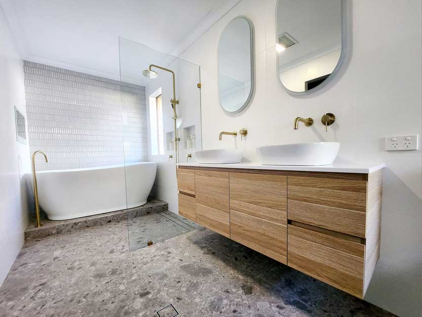 After photo of bathroom renovation by Ceramico Tiles & Bathrooms Perth WA