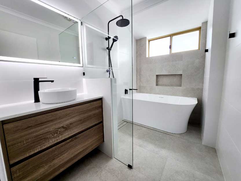 After Photo of Bathroom Renovation by Ceramico Tiles & Bathrooms Perth WA